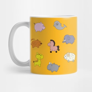 Cute Cartoon Animals Mug